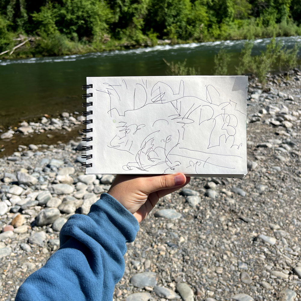 colton summers plein air sketchbook
