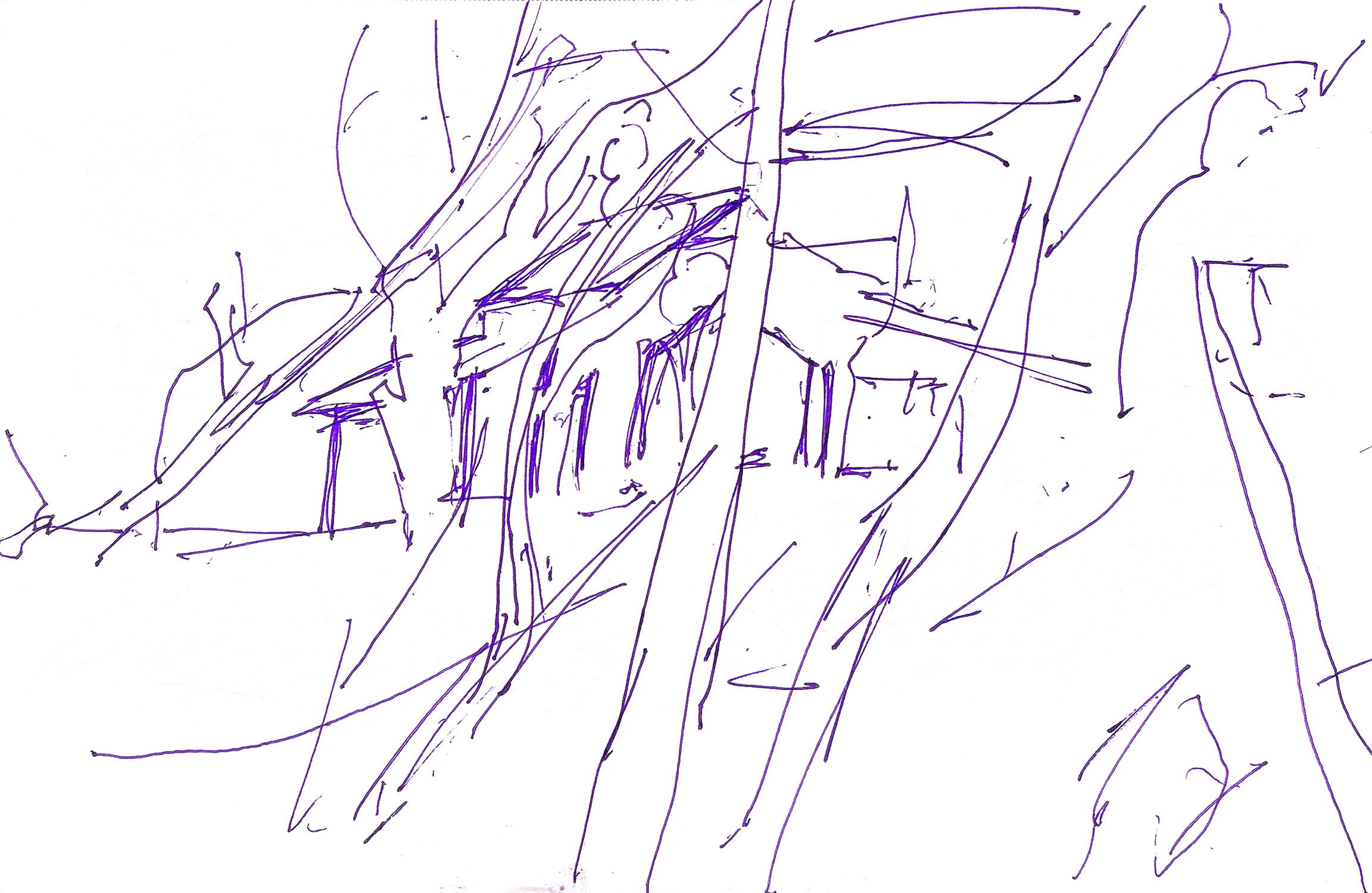 Old Building Above River