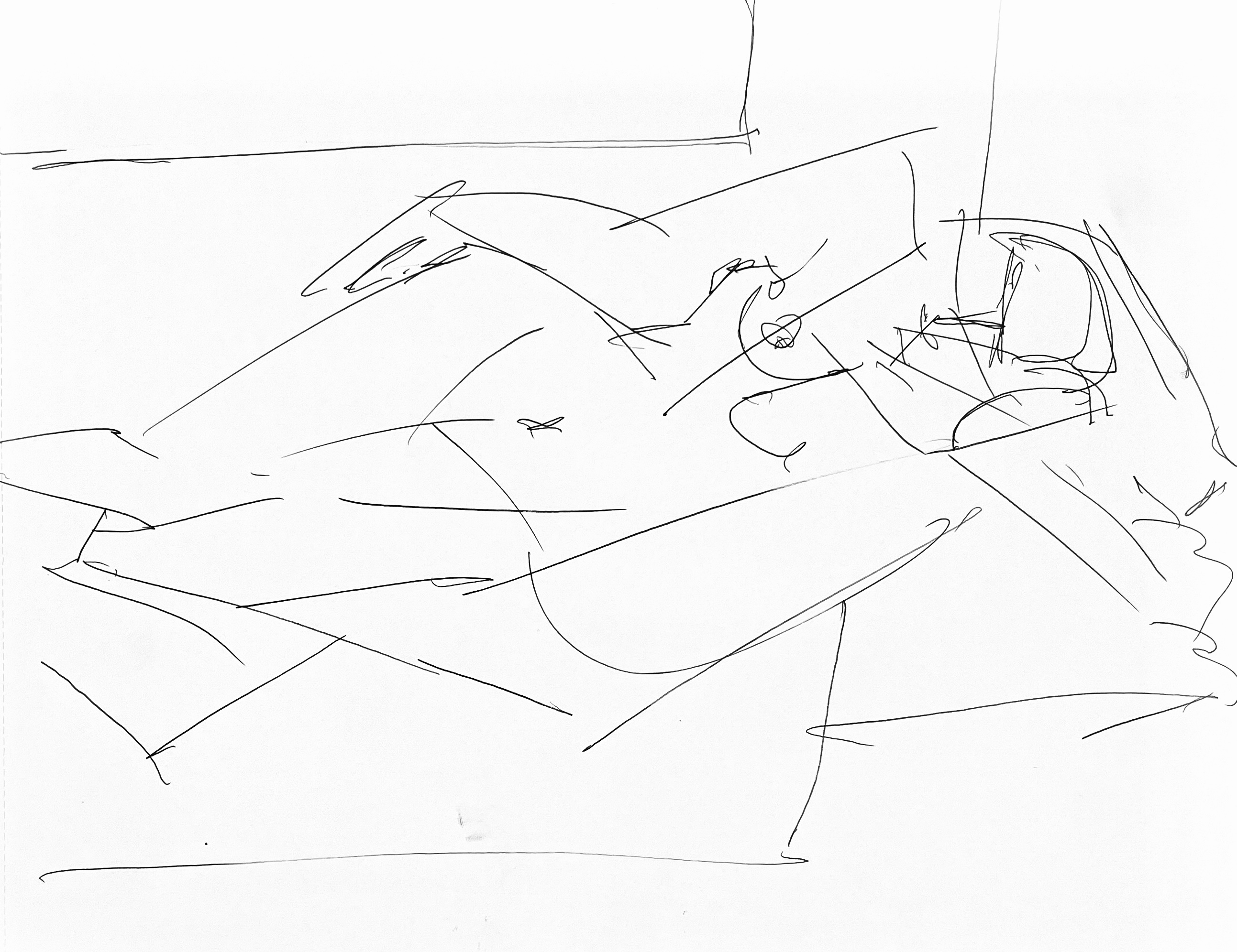reclining nude
