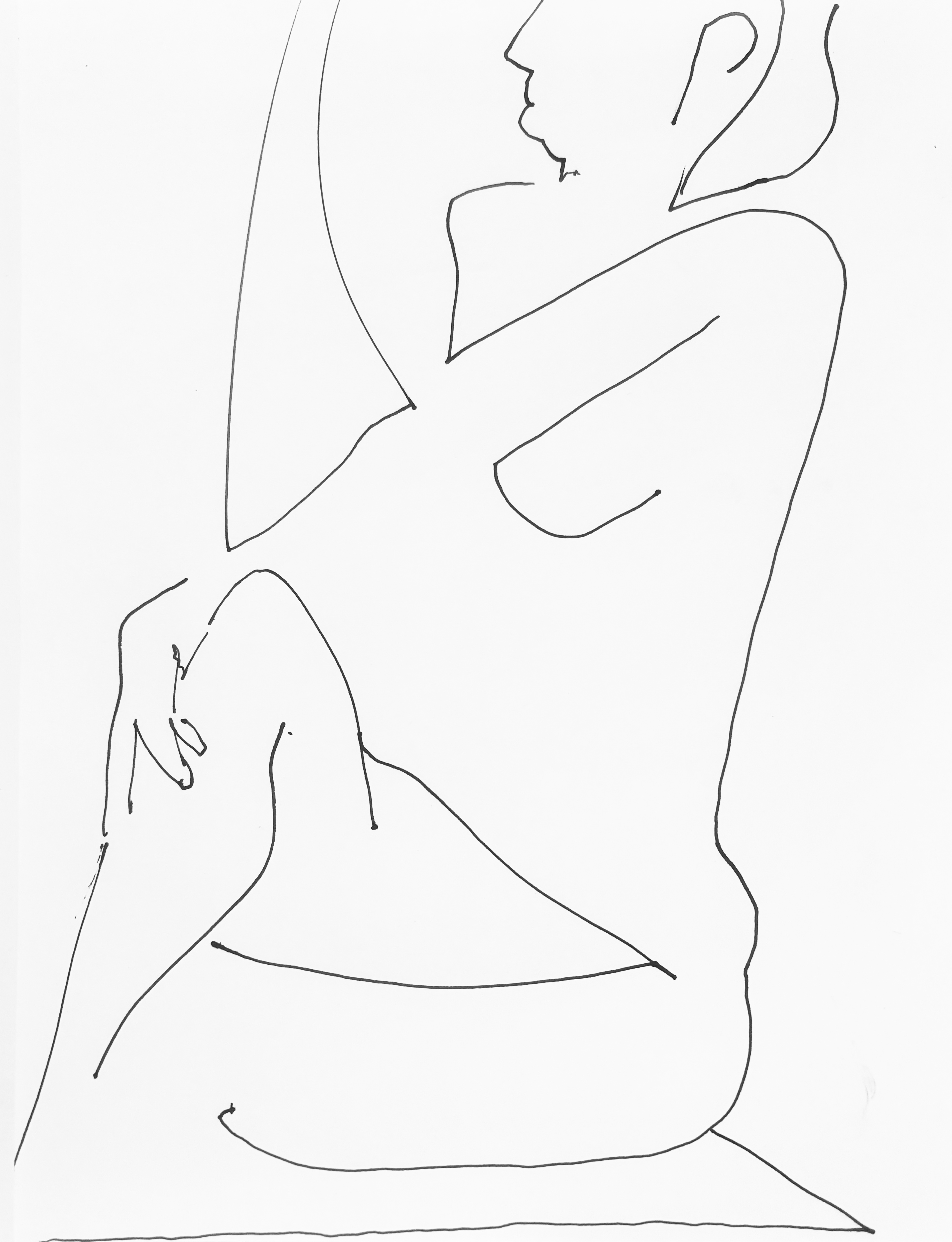 Crossed Nude 1