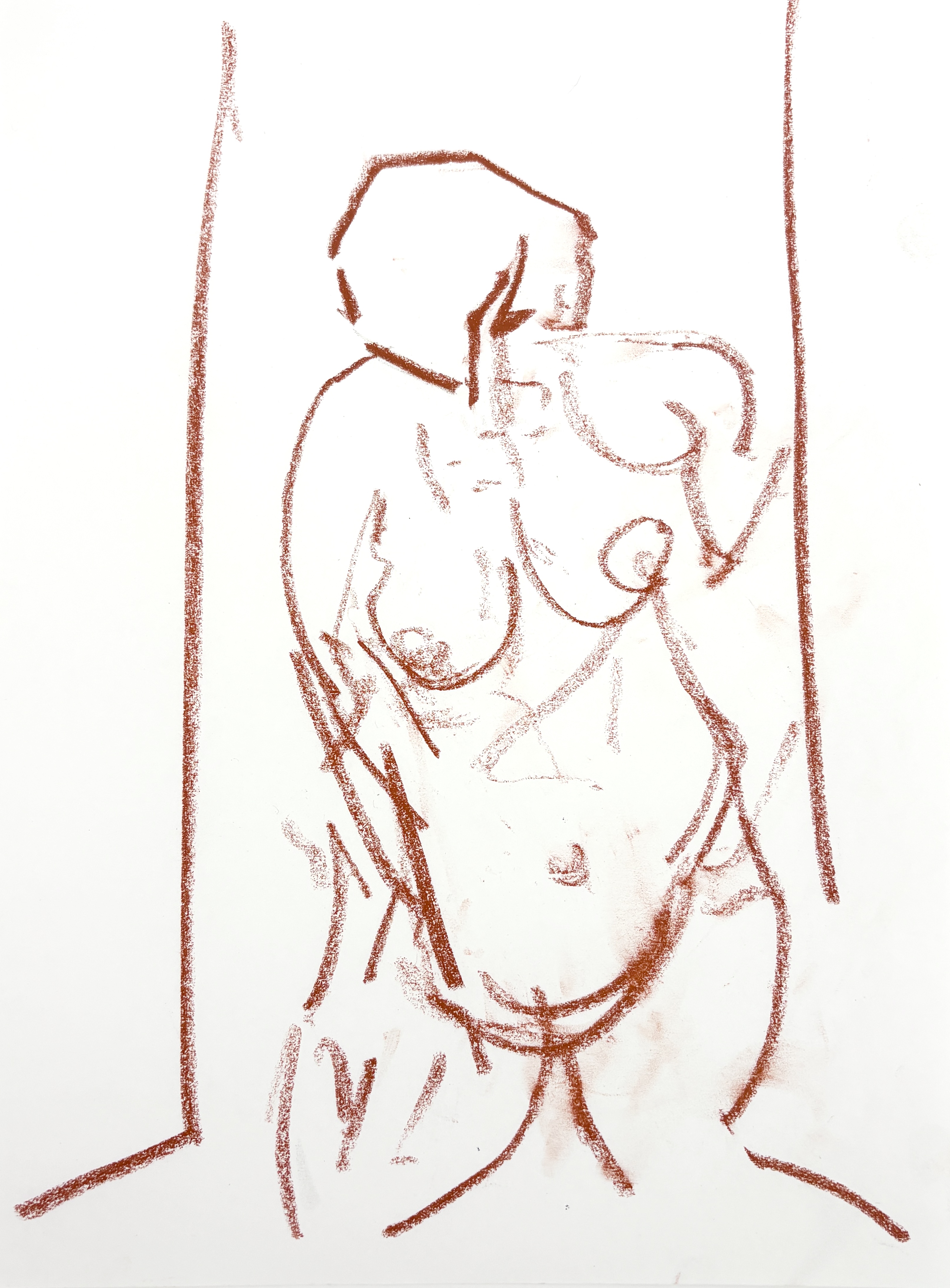 Figure as Armless Sculpture 2